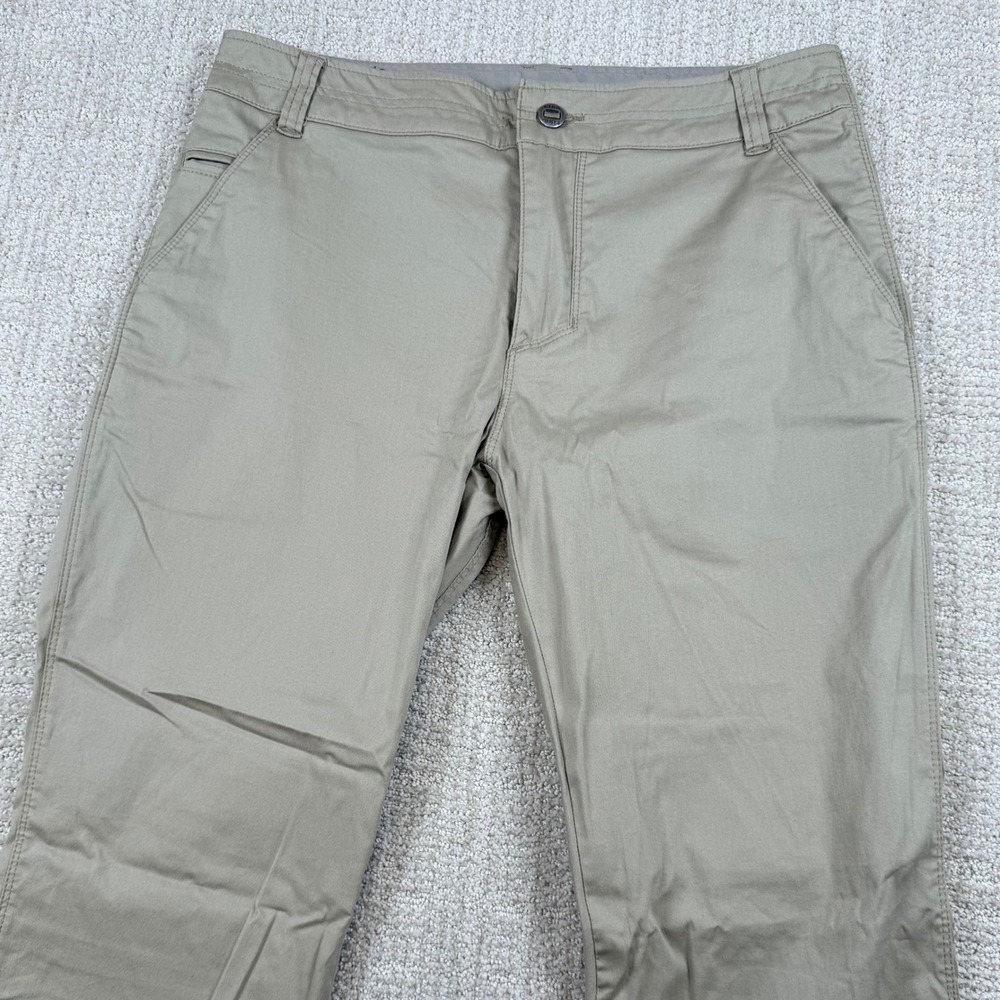 Kuhl Mens 32x32 Beige Resistor Lite Chino Stretch Outdoor Hiking Pants 5204